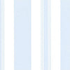 Thibaut Wallpaper SYLVAN STRIPE - Blue and White