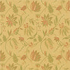 Thibaut Wallpaper CAROLINA - Green and Tan