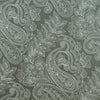 Thibaut Wallpaper NORWICH PAISLEY - Metallic Pewter