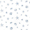 Thibaut Wallpaper NEPTUNE - Blue on White