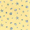 Thibaut Wallpaper NEPTUNE - Blue on Yellow