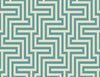 Seabrook Designs Wallpaper Martinique Sea Green and White TA20404