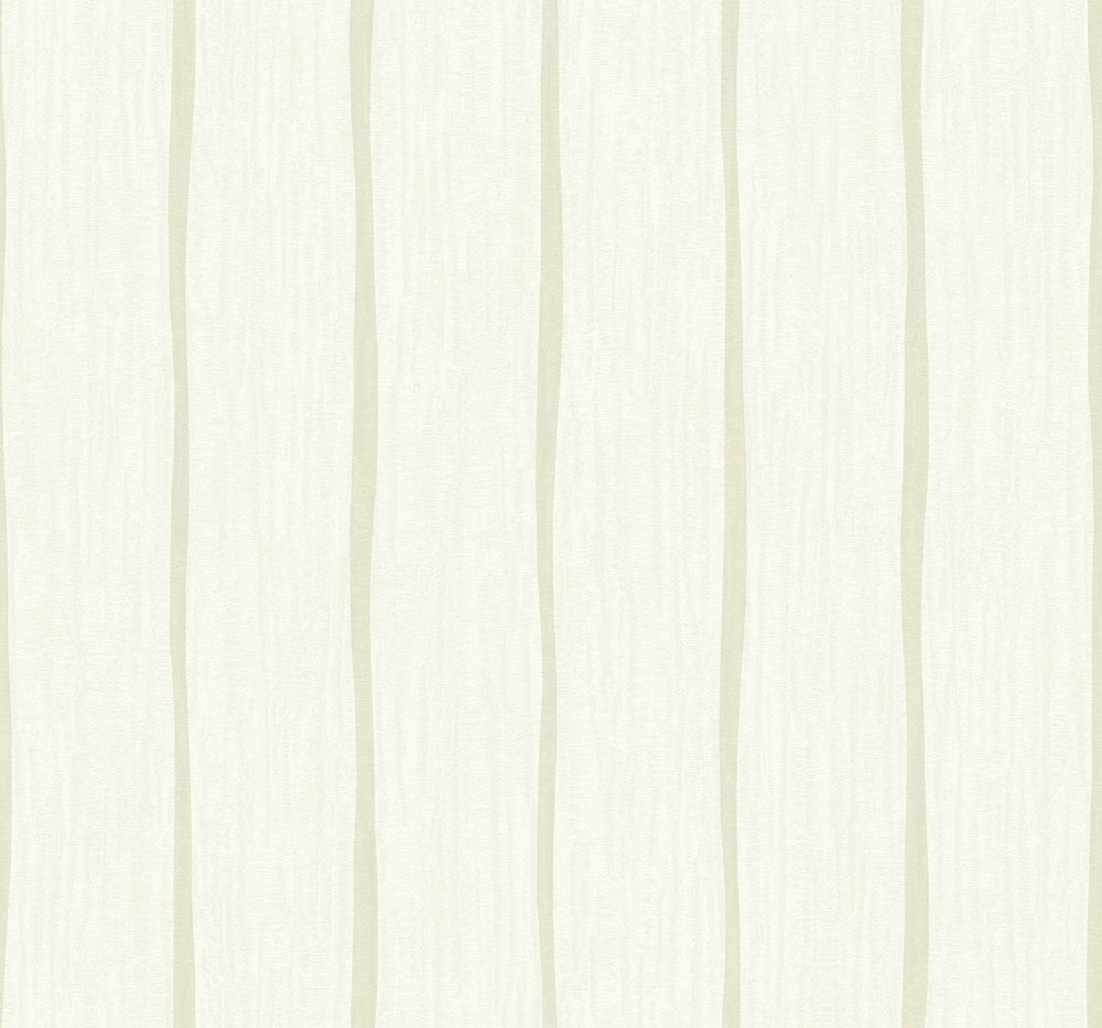 Aruba Stripe Light Tan and Off-White TA21210 by Seabrook Designs Designer Wallpaper