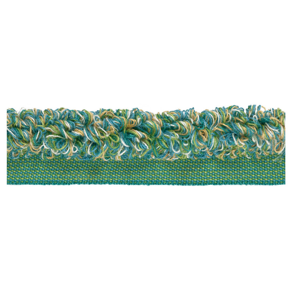 Aloha Rouche Turquoise by Kravet Design Trim Kravet Design Trim Aloha Rouche TurquoiseTrim ACRYLIC - 89%;POLYESTER - 11% France </p><p>Repeat: H: 0, V: 0 0.5 - Fabric Carolina -
