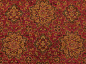 Covington Fabric Tabriz Raspberry Truffl 348