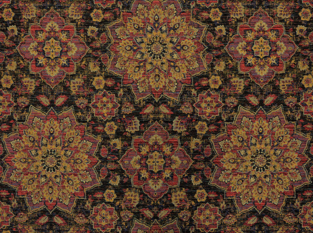 Tabriz Gemstone 429 by Covington Designer Fabric our website for purchase 100% Polyester China 50000 Horizontal: 27.75" and Vertical: 29.25" 58" - Swanky Fabrics -