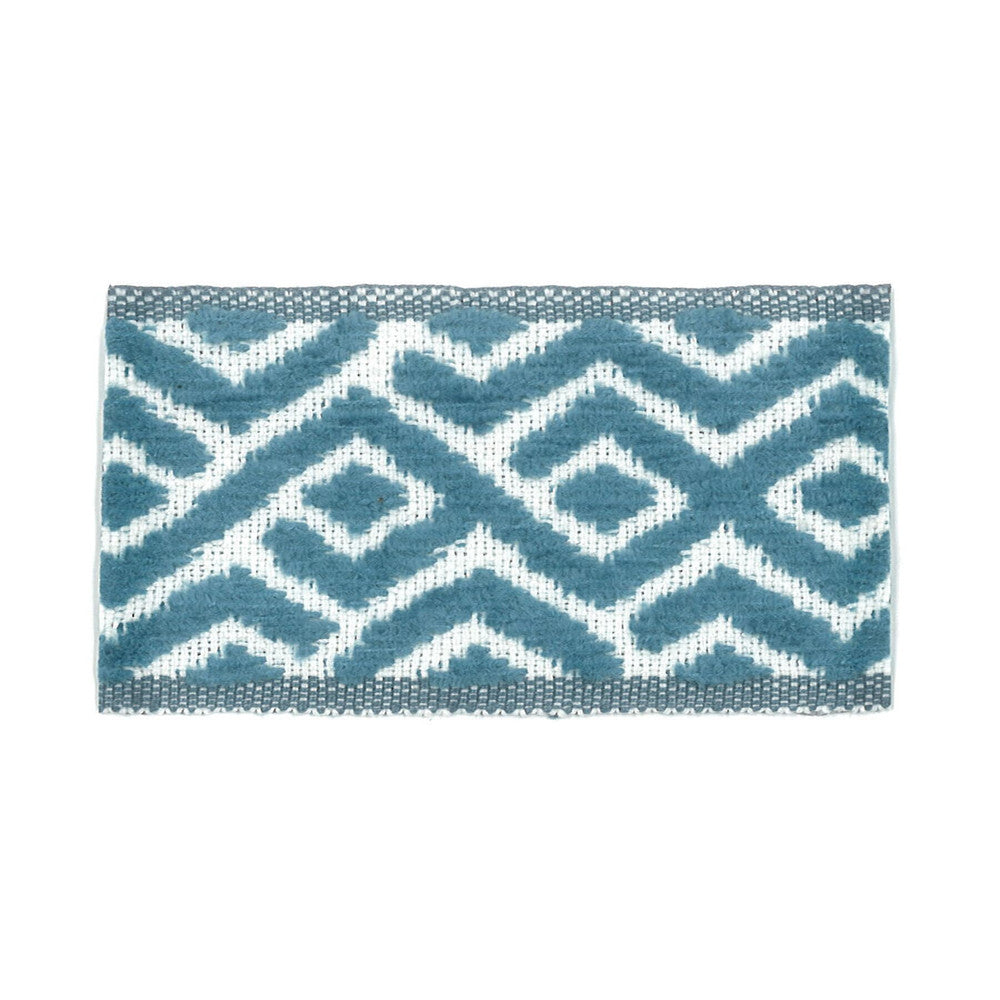 Taft 5 Porcelain by Stout Designer Trim NEW WORLD TRIM VOLUME II 50%LIN 30%SVI 20%POL ITALY </p><p>Repeat: 0 1.88 in - Swanky Fabrics -