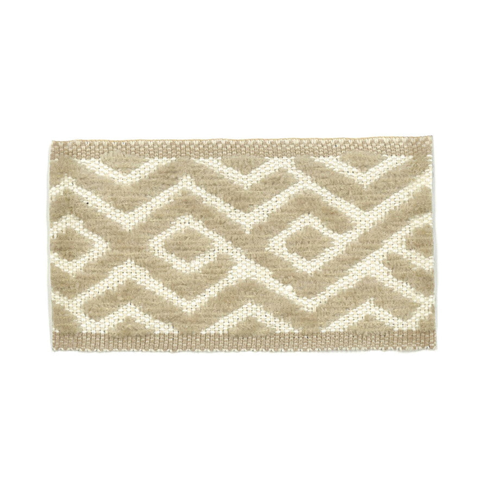 Taft 8 Mushroom by Stout Designer Trim NEW WORLD TRIM VOLUME II 50%LIN 30%SVI 20%POL ITALY Horizontal: 1.000 and Vertical: 0.000 1.88 in - Swanky Fabrics -