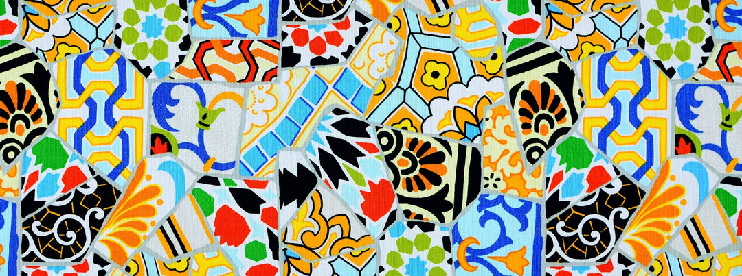 Talavera 150 Mardi Gras by Covington Designer Fabric
