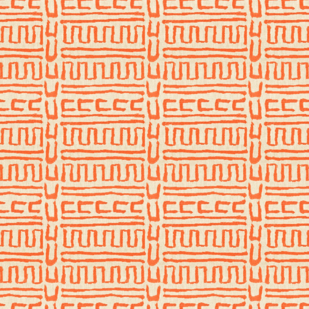 Talbot 1 Terracotta by Stout Designer Fabric RAINBOW LIBRARY MANGO/CAYENNE 58%POL 42%COT %PEMB INDIA WYZENBEEK WEAR TEST (LIGHT DUTY) Horizontal: 9 and Vertical: 9 51 in - Swanky Fabrics -
