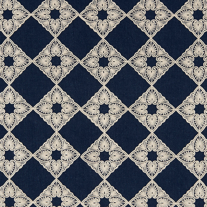 Talisman 68J8211 by JF Designer Fabric Felicity 82% Polyester, 18% Linen China Horizontal: 6 and Vertical: 6 56 - Swanky Fabrics -