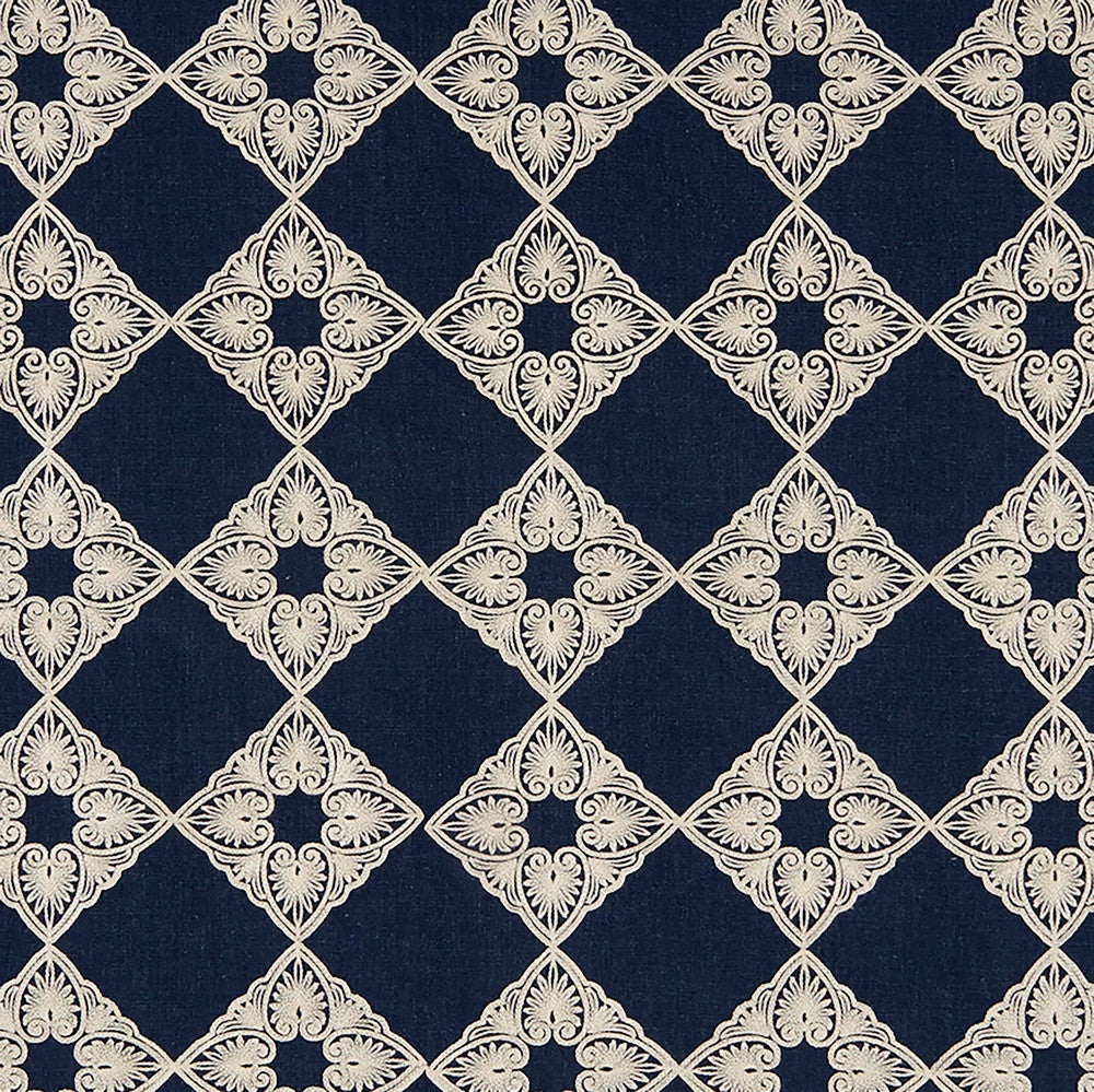 Talisman 68J8211 by JF Designer Fabric Felicity 82% Polyester, 18% Linen China Horizontal: 6 and Vertical: 6 56 - Swanky Fabrics -