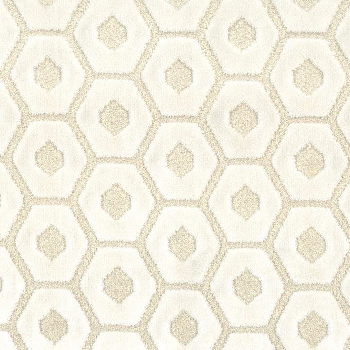Tambourine 3 Eggshell by Stout Designer Fabric COMFORTABLE LIVING BEIGE/TAUPE 88%SVI 12%POL INDIA FLAME RETARDANT-U.F.A.C. CLASS 1 CATB 117-2013 (WYZENBEEK 54 000 DOUBLE RUB WEAR TEST (HEAVY DUTY)) Horizontal: 2.5 and Vertical: 1.75 56 in - Swanky Fabrics -