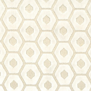 Stout Fabric Tambourine 3 Eggshell