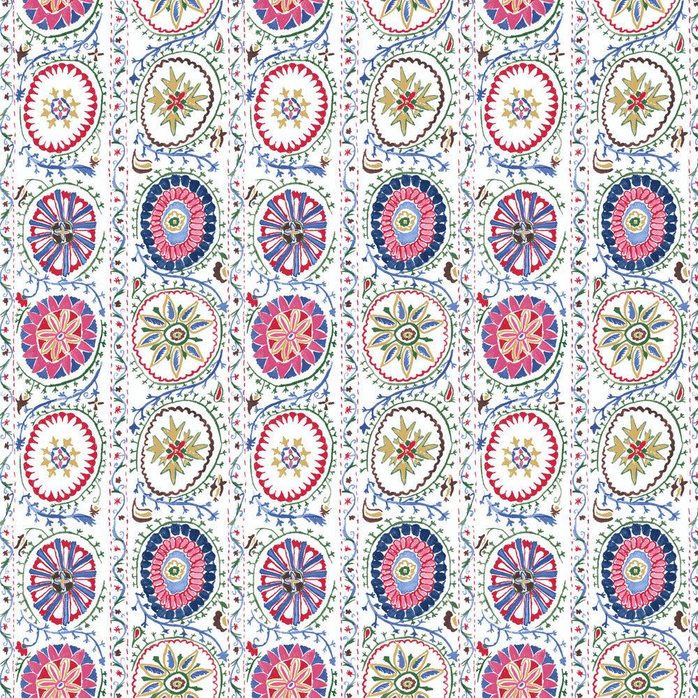 Tamerlane 1 Multi by Aoc Fabric Aoc Fabric Tamerlane 1 MultiFabric THE ART OF COLOR CAPRICORN UK </p><p>Repeat: H: 9.000, V: 13.625 55 in - Fabric Carolina -