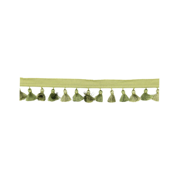 Tanya Tassel Fringe 1 Avocado by Stout Trim Stout Trim Tanya Tassel Fringe 1 AvocadoTrim NEW TRADITIONS TRIM 57%SVI 24%COT 14%ACR 5%POL CHINA </p><p>Repeat: H: 1.000, V: 0.000 2 in - Fabric Carolina -