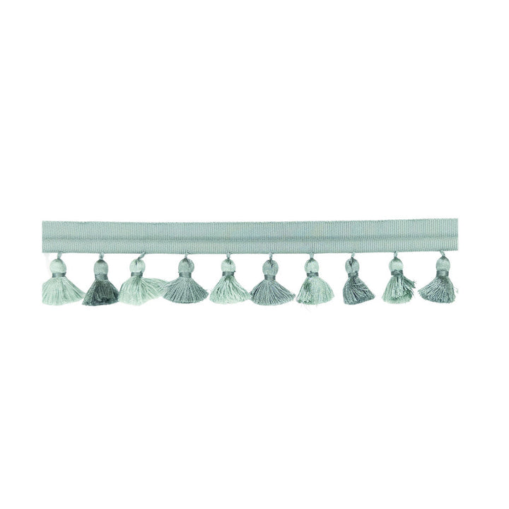 Tanya Tassel Fringe 4 Aqua by Stout Trim Stout Trim Tanya Tassel Fringe 4 AquaTrim NEW TRADITIONS TRIM 57%SVI 24%COT 14%ACR 5%POL CHINA </p><p>Repeat: H: 1.000, V: 0.000 2 in - Fabric Carolina -