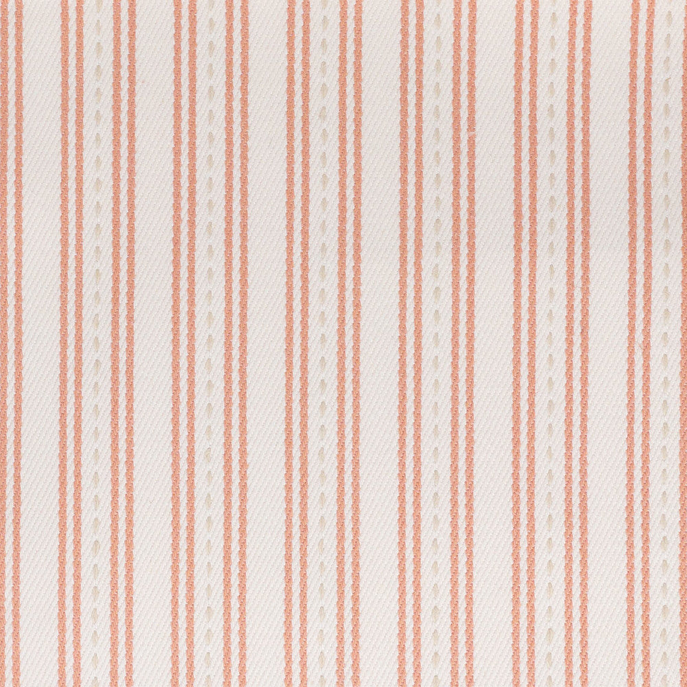 Tara 4 Salmon by Stout Designer Fabric RAINBOW LIBRARY CAMELLIA/CLAY 100%COT PORTUGAL Horizontal: 1.125 and Vertical: 0.000 54 in - Swanky Fabrics -