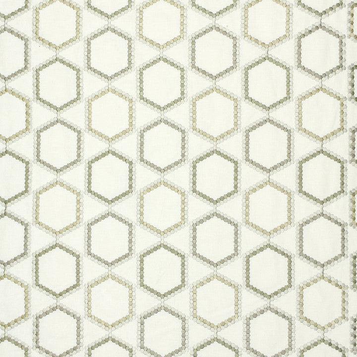 Tarry 3 Fog by Stout Designer Fabric COLOR MY WINDOW MARBLE/FLAX 52%COT 48%POL %REMB INDIA Horizontal: 7.250 and Vertical: 12.375 50.75 in - Swanky Fabrics -