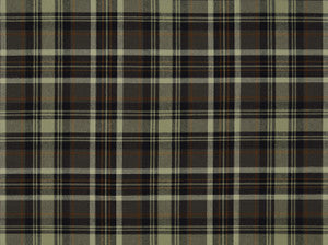 Covington Fabric Tartan Plaid 93 Jet Black