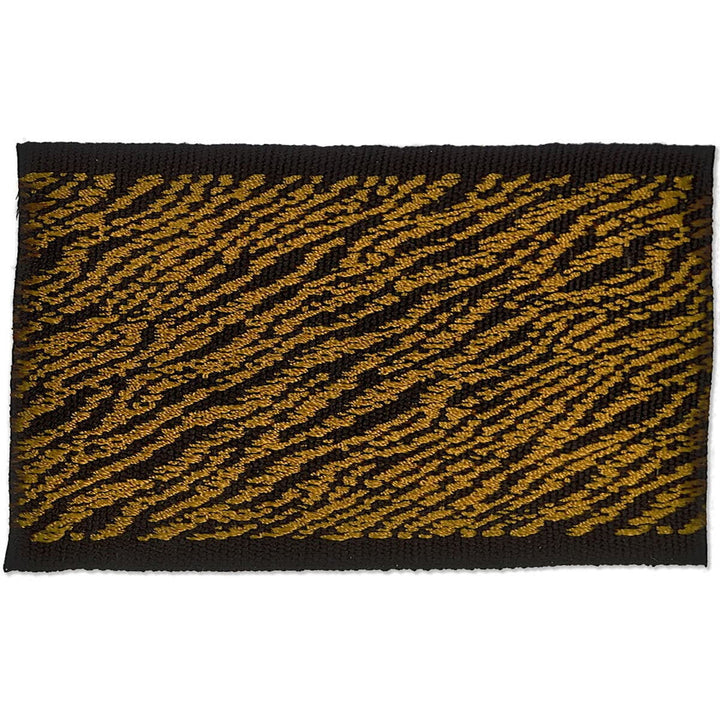 Tarzan 6 Black/Camel by Stout Designer Trim HARMONY TRIM 54%POL 46%SVI CHINA </p><p>Repeat: 0 2.5 in - Swanky Fabrics -