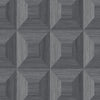 Seabrook Designs Wallpaper Squared Away Geometric Cove Gray TC70608