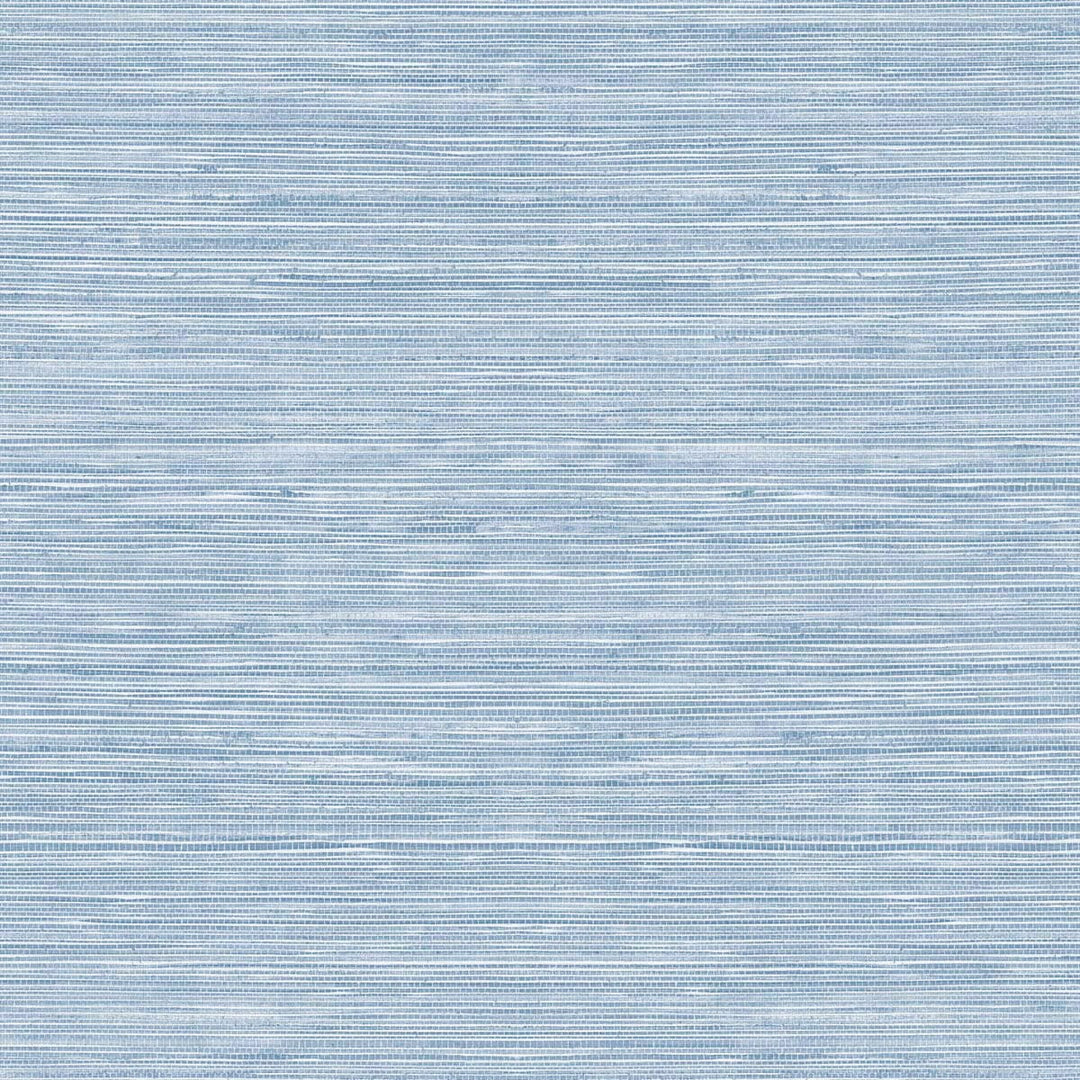 Sisal Hemp Blue Knoll TC70702 by Seabrook Designs Designer Wallpaper