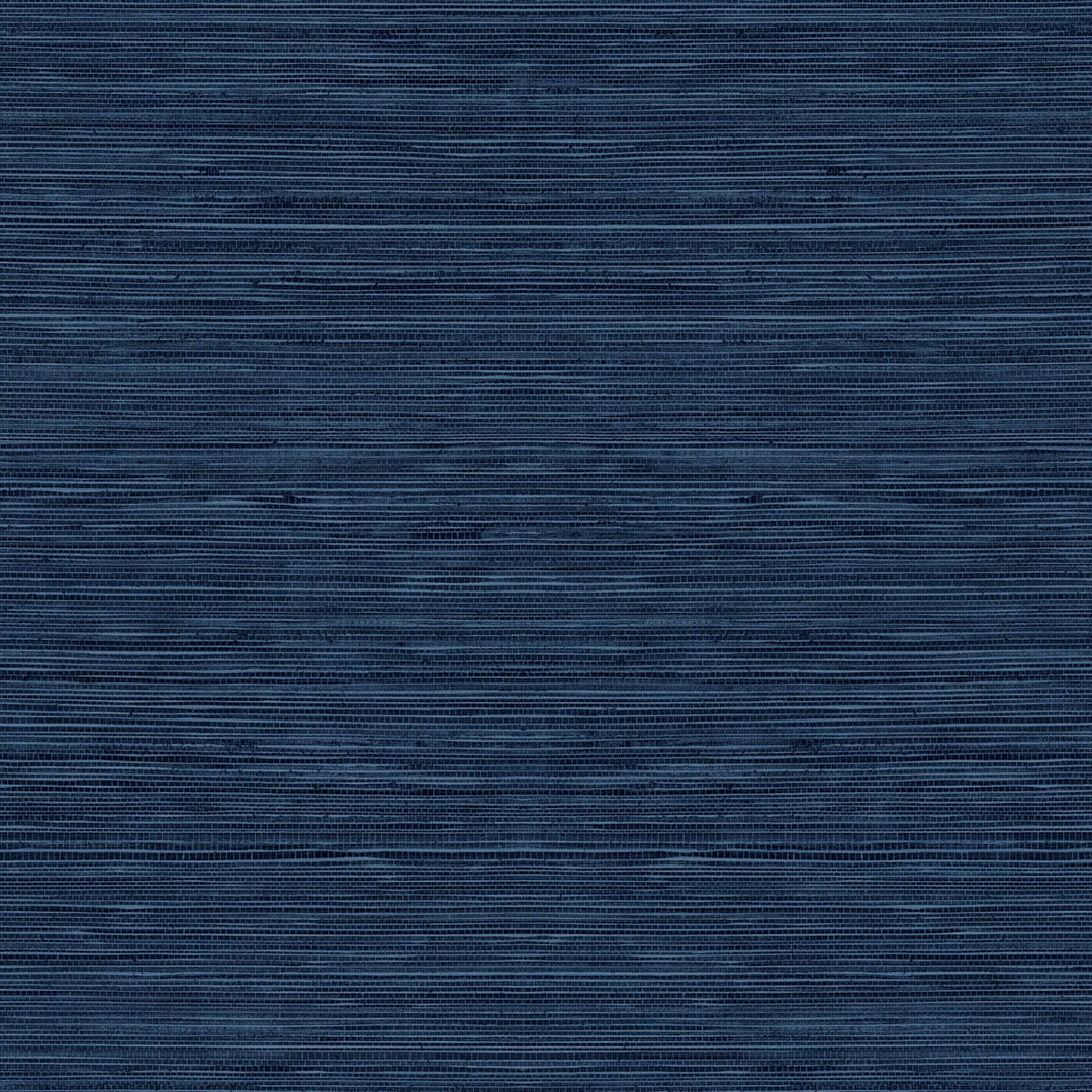 Sisal Hemp Sapphire TC70722 by Seabrook Designs Designer Wallpaper