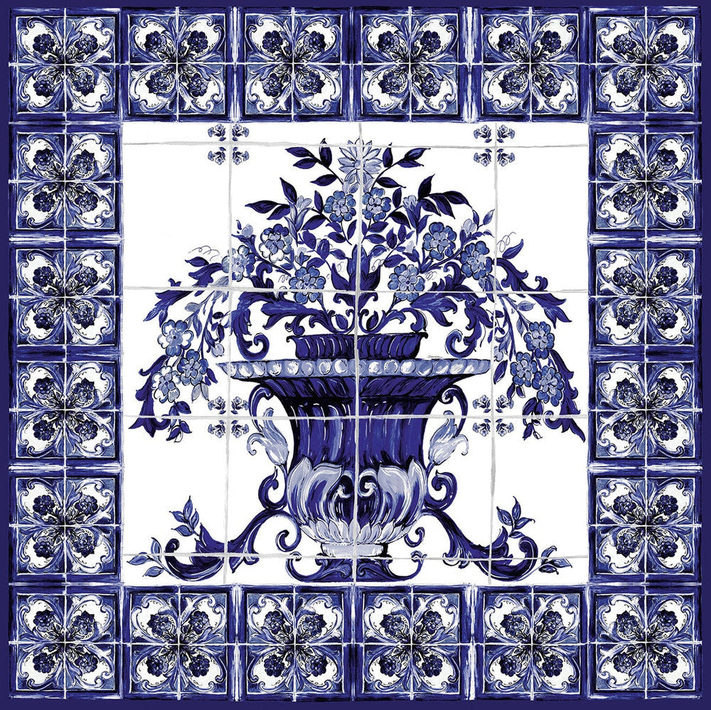 Vase Mediterraneo Mural Frederico TCW001TCAI8UB003 by Dolce & Gabbana Casa Designer Wallpaper