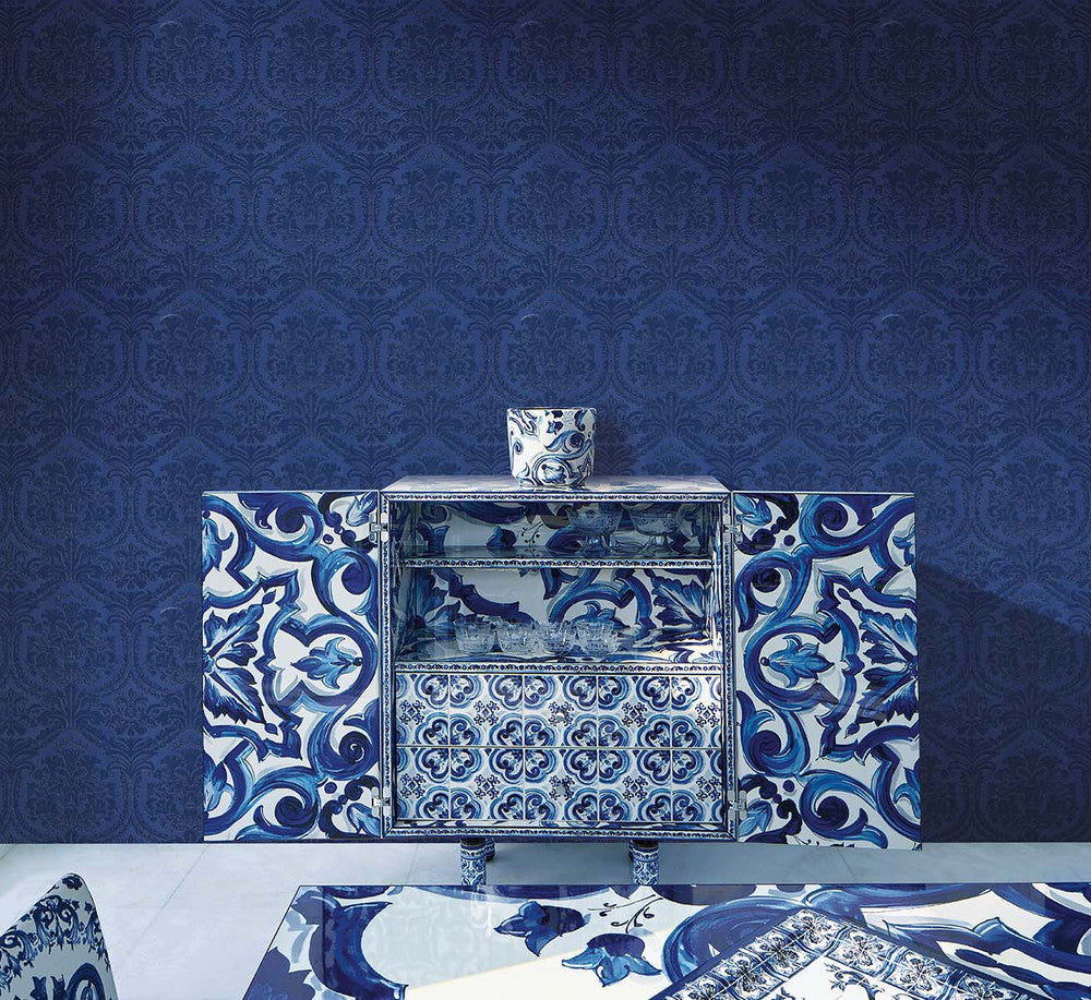 Damasco Salvatore TCW007TCAIBU0018 by Dolce & Gabbana Casa Designer Wallpaper
