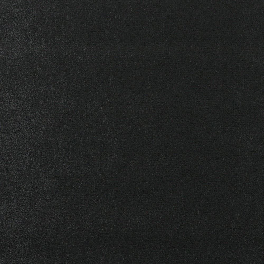 TD-Black Black by Charlotte Designer Fabric Top Draw 100% 18oz. Vinyl W/ Polyester Asia Exceeds 200,000 Wyzenbeek Rubs (Heavy Duty) No Repeat 61 Inches - Swanky Fabrics -