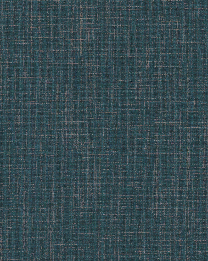 Well Suited Blue Metallic Wallpaper by York Wallcoverings Designer Texture Digest Covers about 65 square feet 26-in by 30-ft long roll Unpasted 0 - Swanky Fabrics -