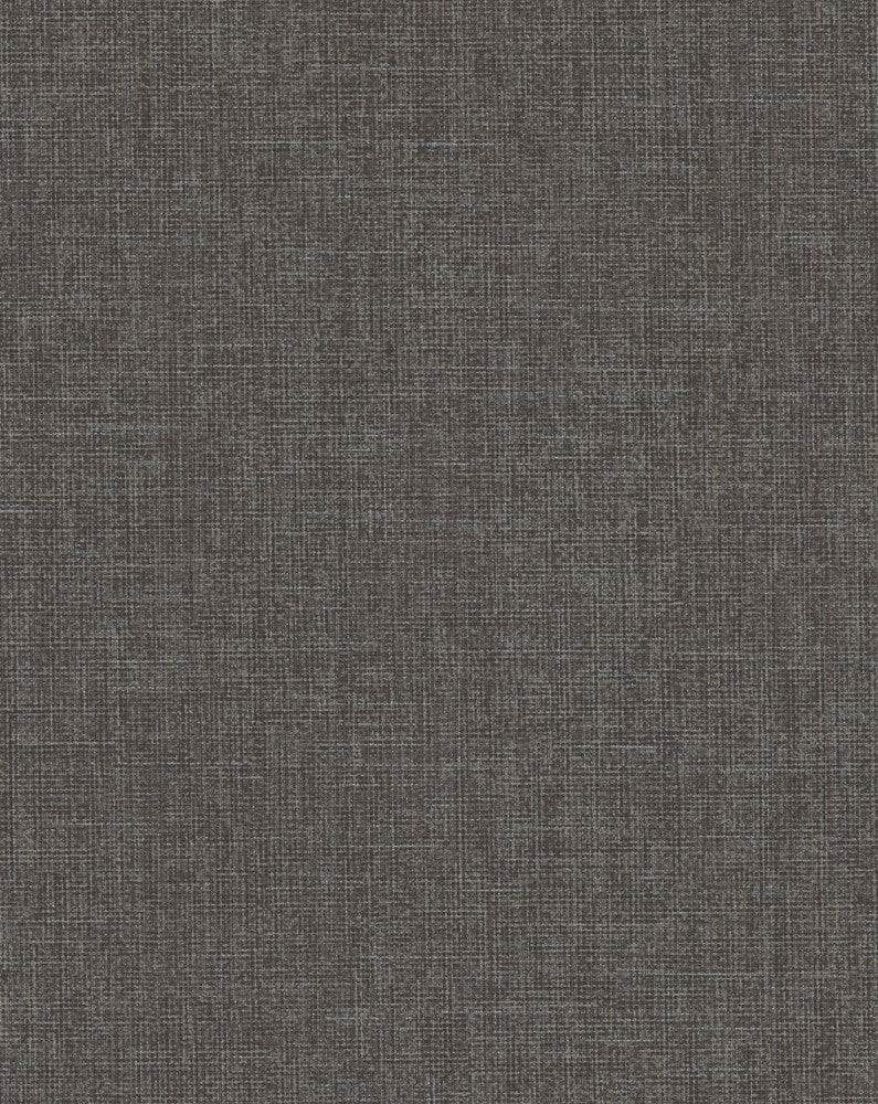 Well Suited Black Wallpaper by York Wallcoverings Designer Texture Digest Covers about 65 square feet 26-in by 30-ft long roll Unpasted 0 - Swanky Fabrics -