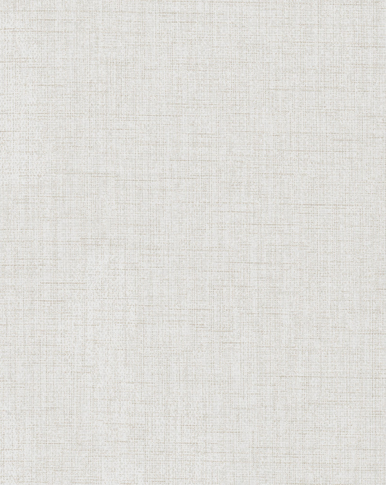 Well Suited White Wallpaper by York Wallcoverings Designer Texture Digest Covers about 65 square feet 26-in by 30-ft long roll Unpasted 0 - Swanky Fabrics -