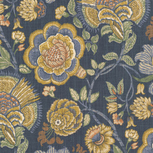 Stout Fabric Teaparty 1 Periwinkle
