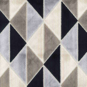 Techno Blackstone by Norbar Designer Fabric HEIRLOOM 60% RAYON 40% POLYESTER INDONESIA 12 1/4"V 9 1/2"H 54" - Swanky Fabrics -