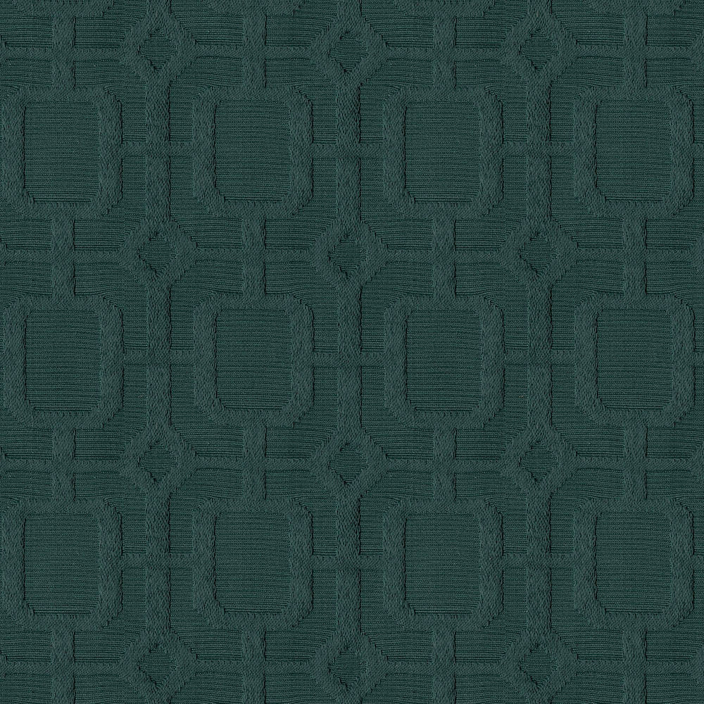 Veranda 34 Teal by ABBEYSHEA Designer Fabric N/A 100% Polyester China 20,000 Double Rubs </p><p>Repeat: Horizontal: 15" (38.10 cm) Across the Roll and Vertical: 15" (38.10) Up the Roll 54" (137 cm) - Swanky Fabrics -