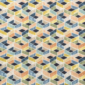 Kravet Fabric Tesserae Indigo Multi