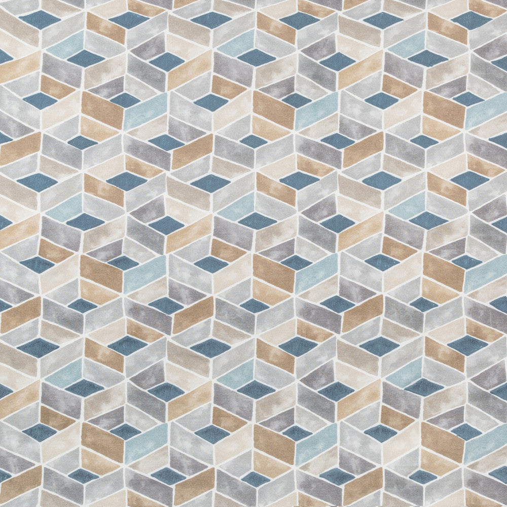 Tesserae Chambray by Kravet Couture Designer Fabric MODERN COLORS-SOJOURN COLLECTION LINEN - 77%;ACRYLIC - 23% India Horizontal: 13.4 and Vertical: 13.2 53.5 - Swanky Fabrics -