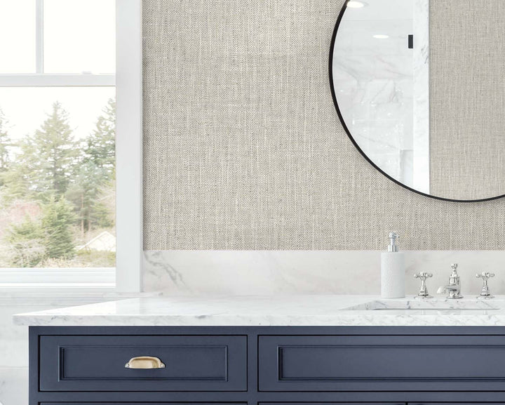 Tweed Winter Ash TG60026 by DuPont Designer Wallpaper