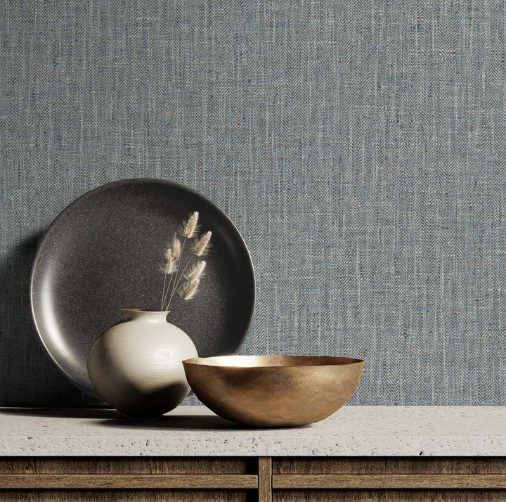 Tweed Storm TG60042 by DuPont Designer Wallpaper