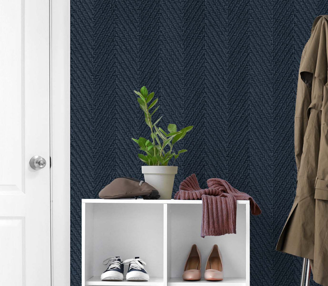 Throw Knit Caramel Latte TG60219 by DuPont Designer Wallpaper