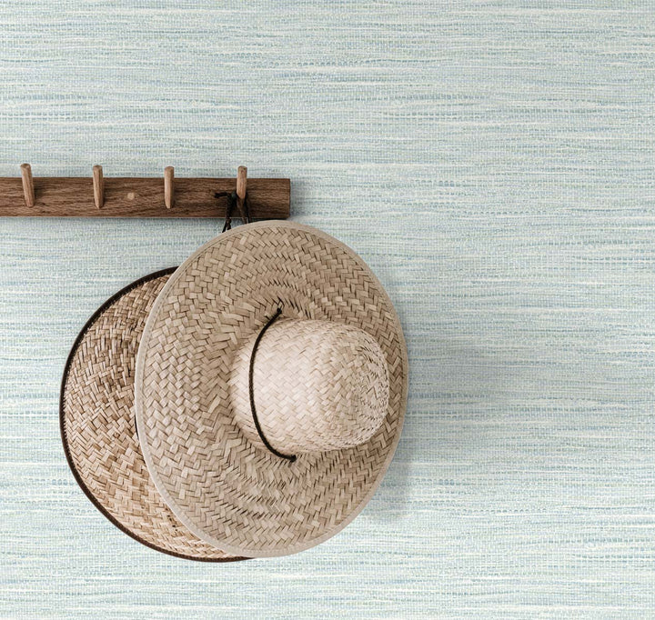 Braided Faux Jute Seaglass TG60409 by DuPont Designer Wallpaper