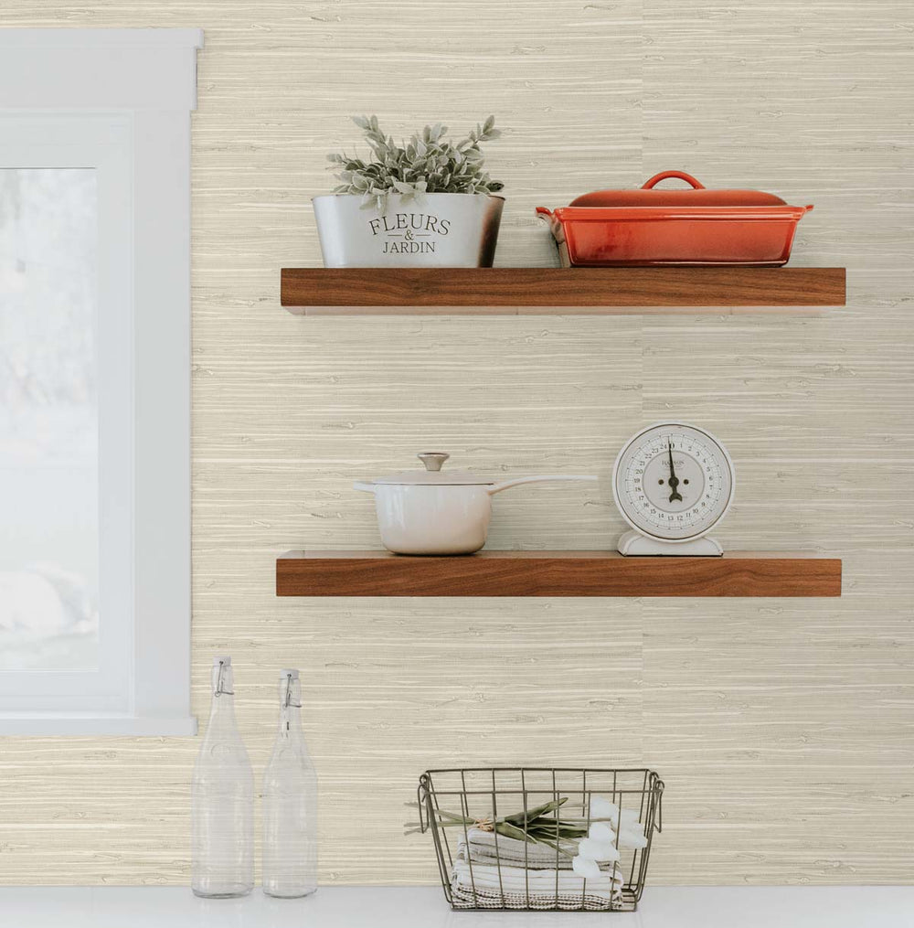 Marion Faux Arrowroot Shadow TG60527 by DuPont Designer Wallpaper