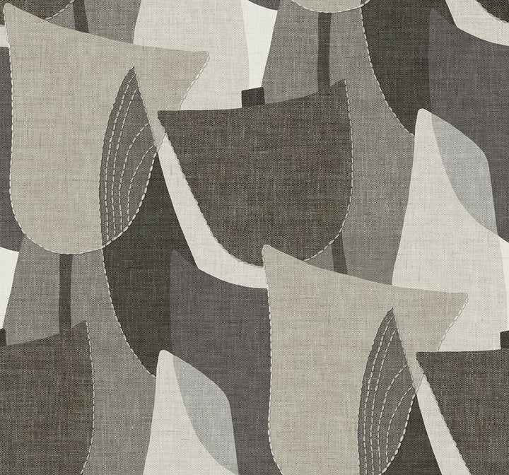 Mosley Tulips Pebble TH90000 by Seabrook Designs Designer Wallpaper