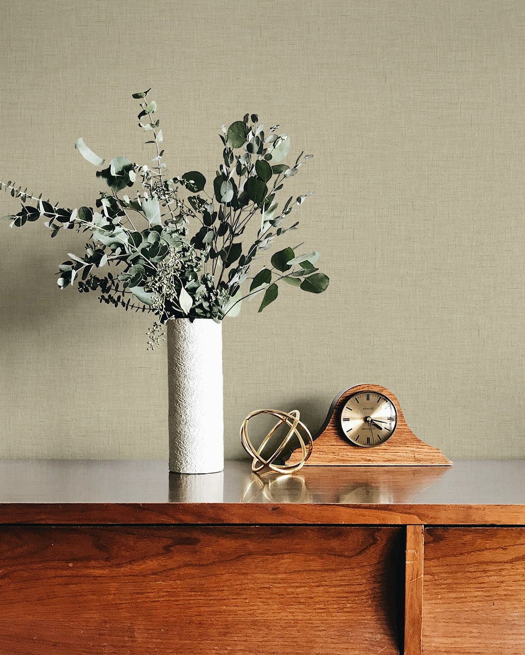 Stretford Linen Feather TH90206 by Seabrook Designs Designer Wallpaper