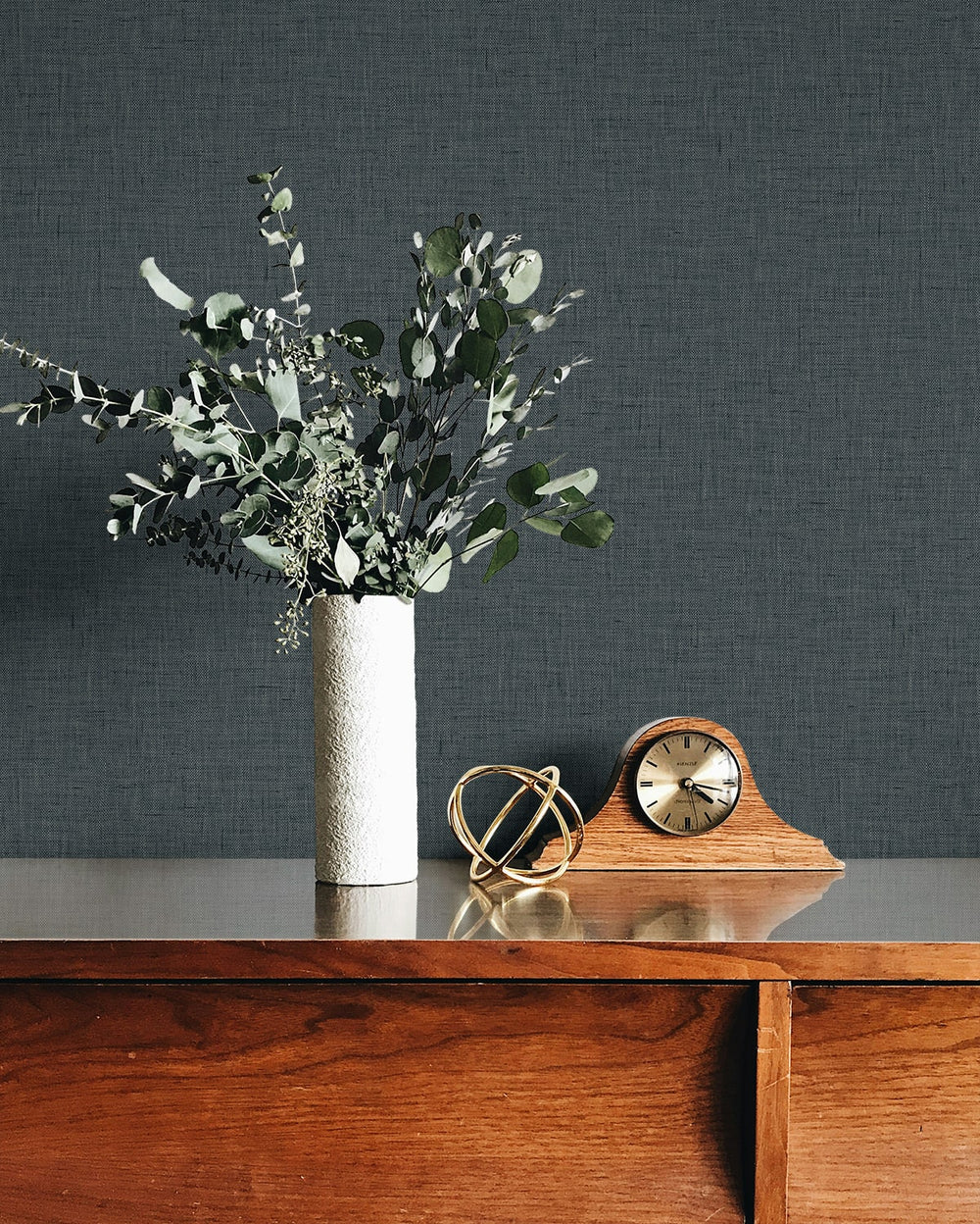 Stretford Linen Nile TH90215 by Seabrook Designs Designer Wallpaper