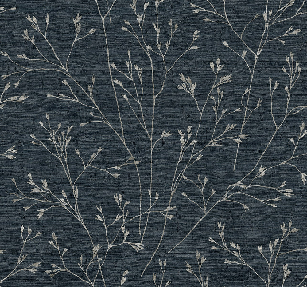 Withington Branch Ocean Deep TH90302 by Seabrook Designs Designer Wallpaper
