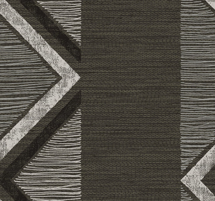 Beswick Chevron Shadow TH91500 by Seabrook Designs Designer Wallpaper