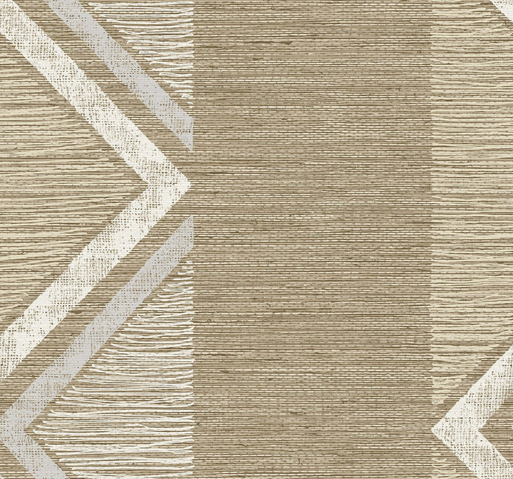 Beswick Chevron Northern Cliff TH91507 by Seabrook Designs Designer Wallpaper